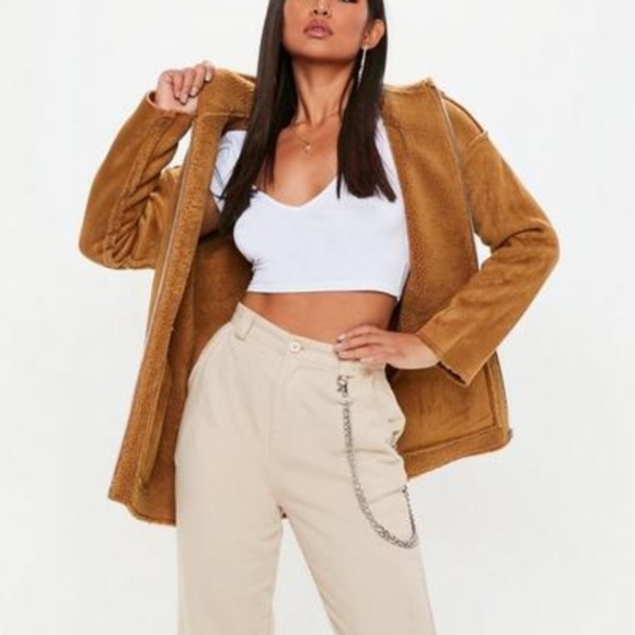 Missguided Jackets & Blazers - NWT Missguided Reversible Sherpa Jacket